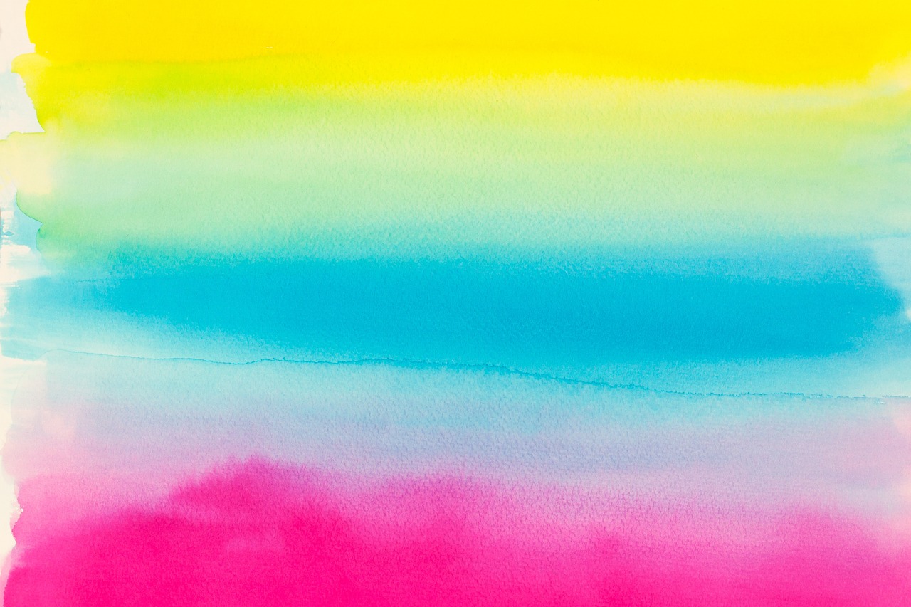 watercolour gradient painting technique free photo