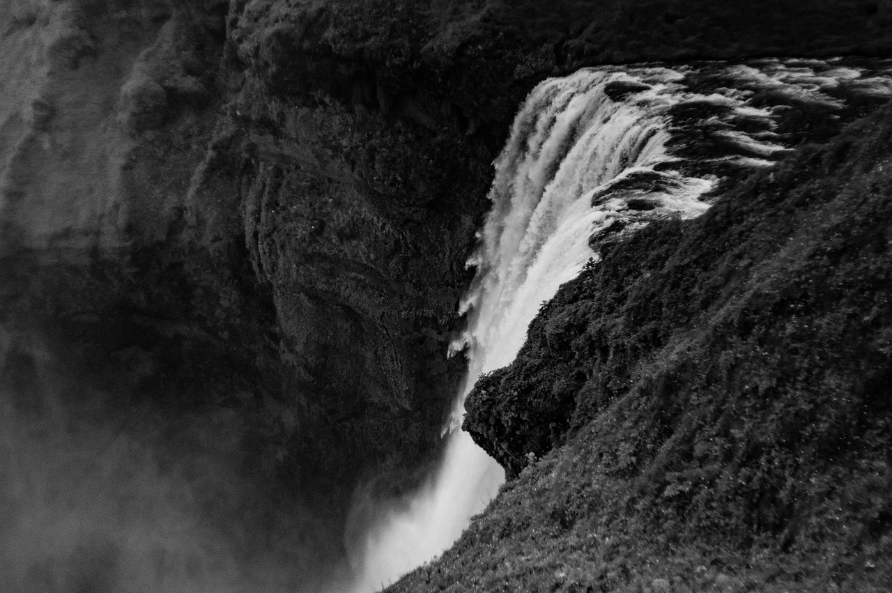 waterfall river rapids free photo