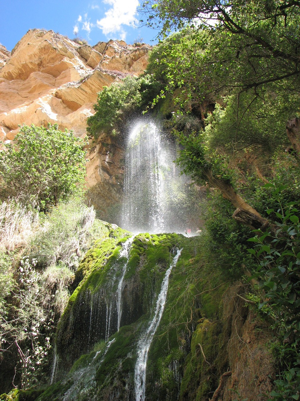 waterfall water nature free photo