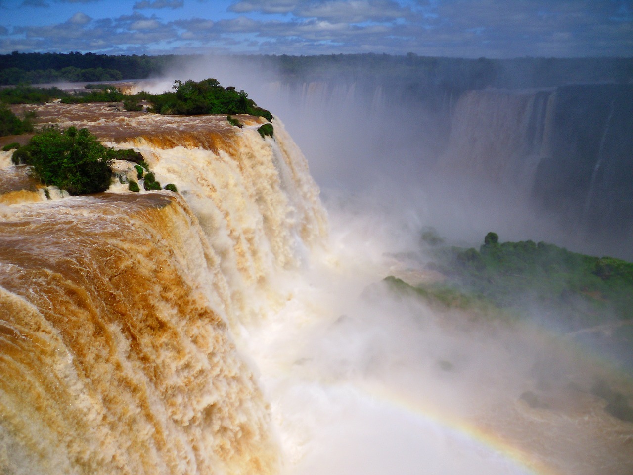 waterfall brazil iguazu free photo