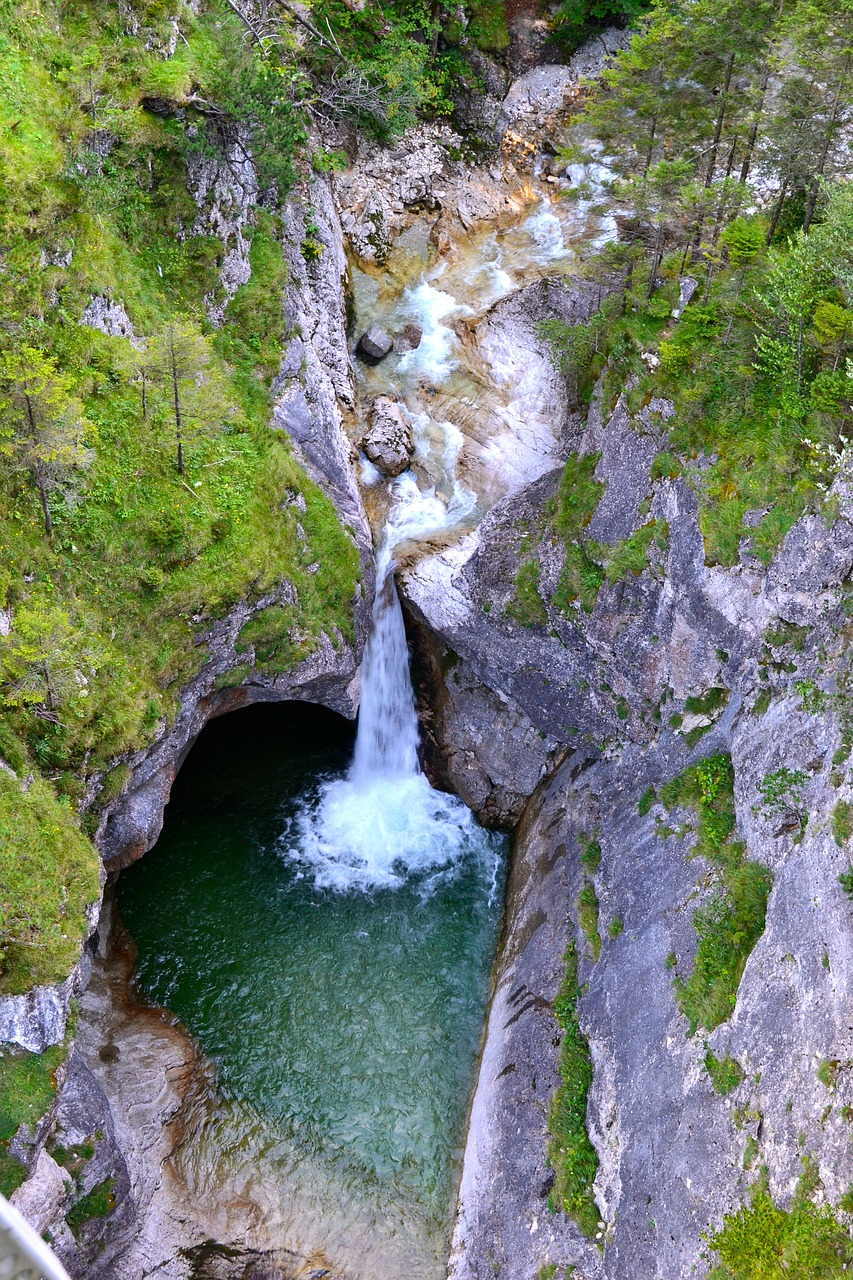 waterfall clammy bavaria free photo