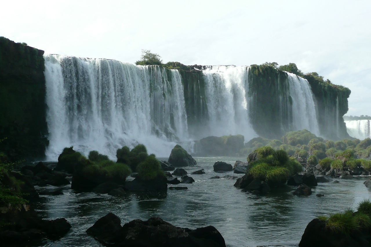 waterfall brazil iguaçu free photo
