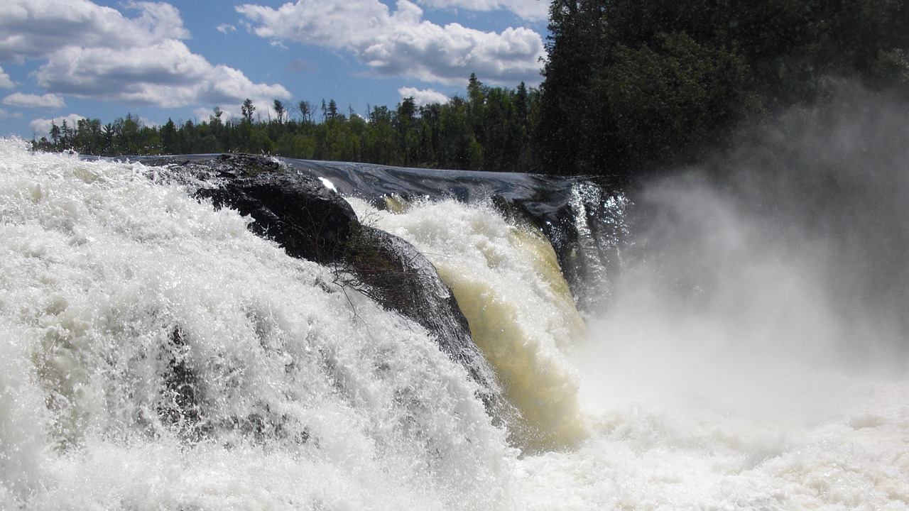 waterfall water nature free photo