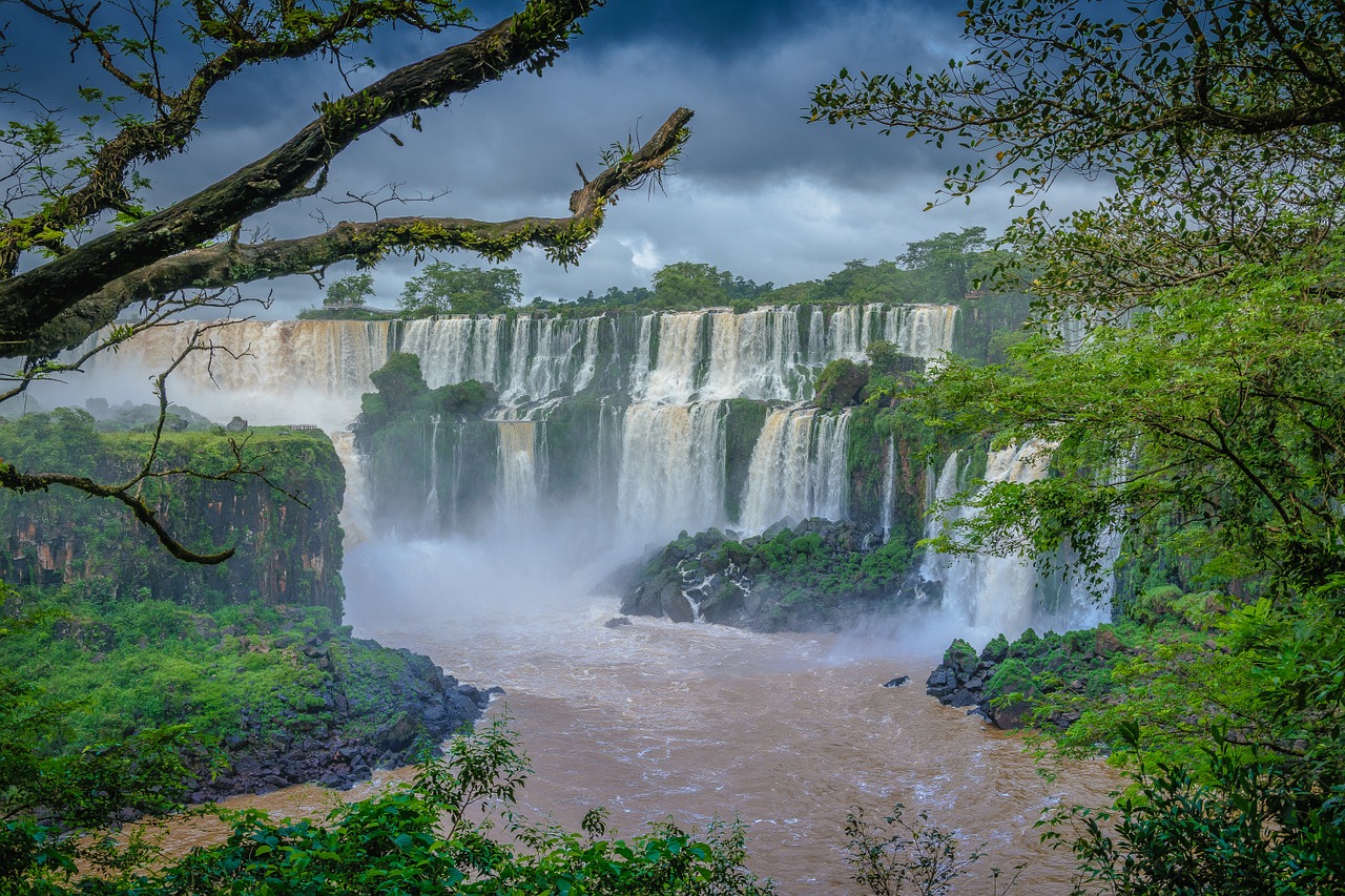 waterfall water waterfalls free photo