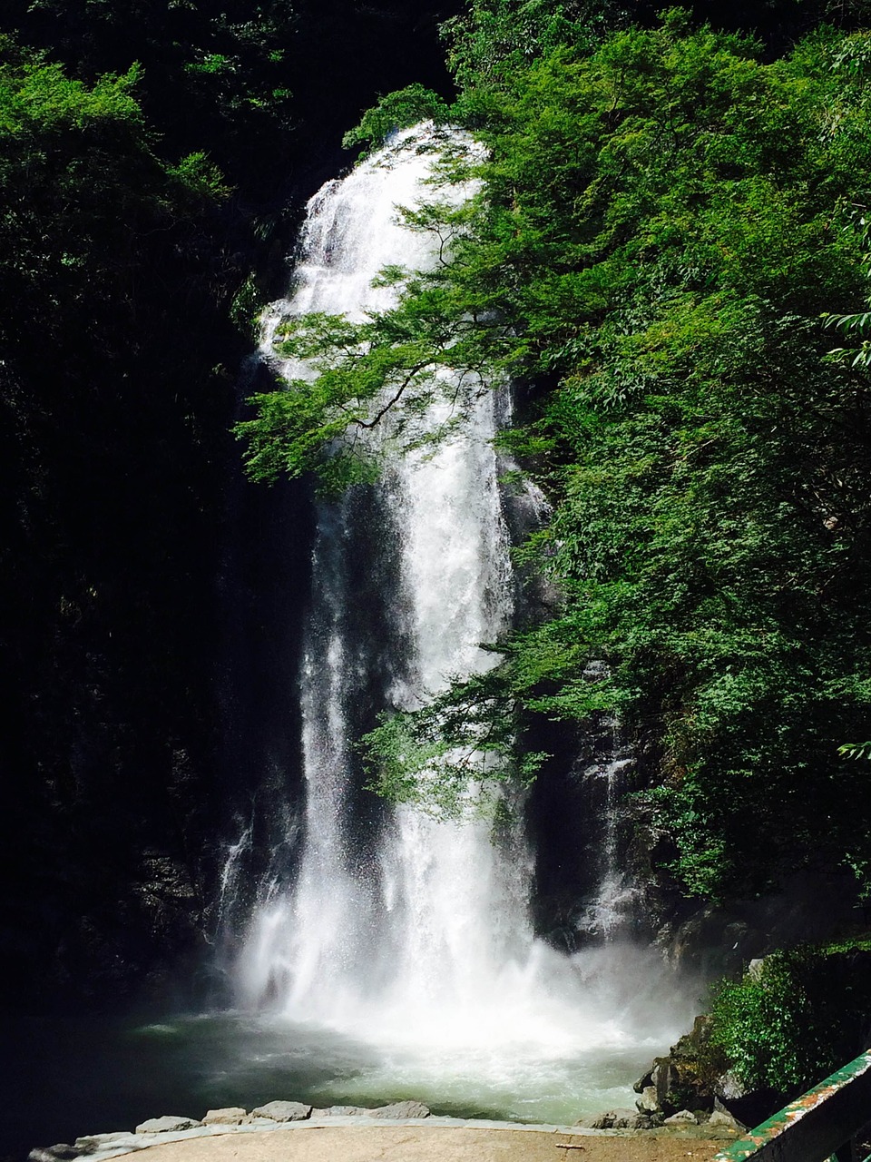 waterfall water minoo free photo