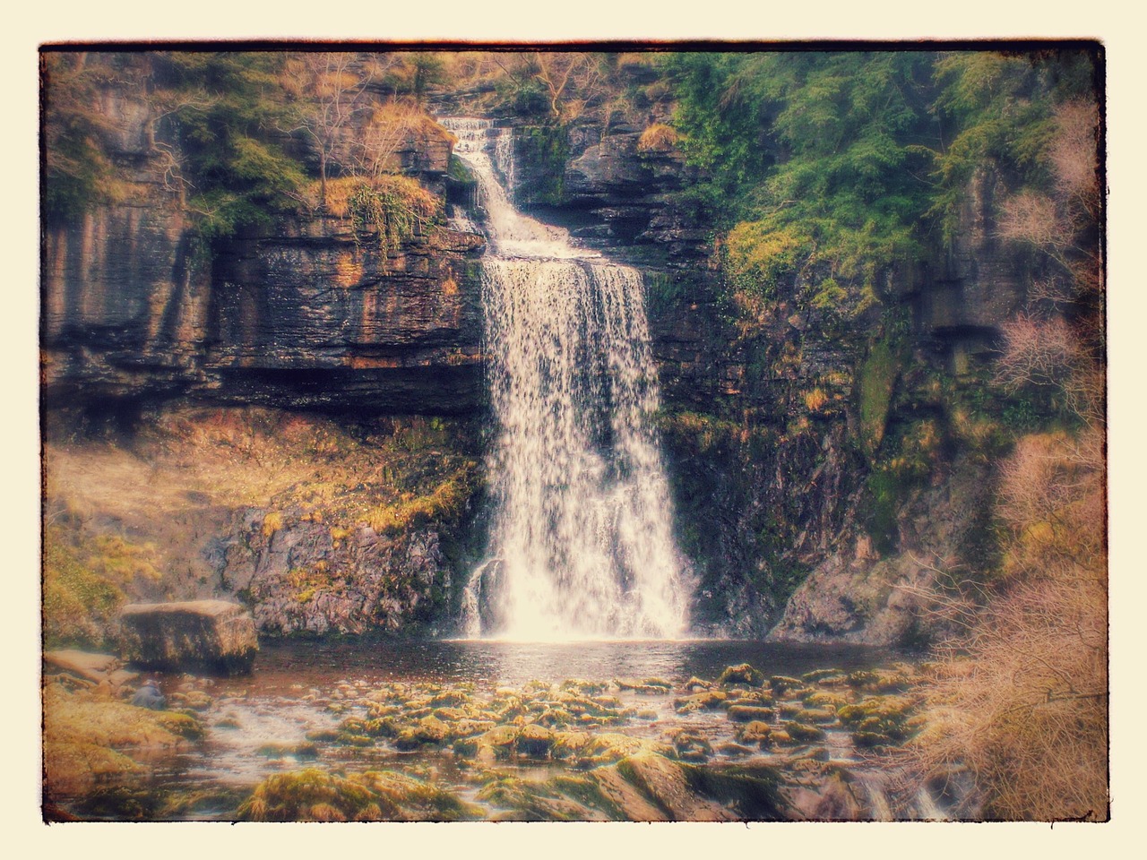 waterfall thornton force ingleton free photo