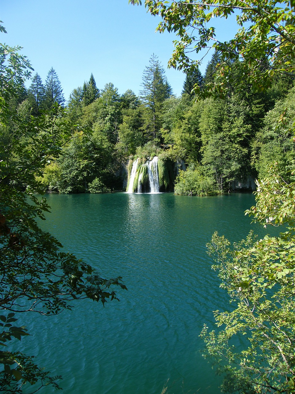 waterfall croatia plittvice free photo