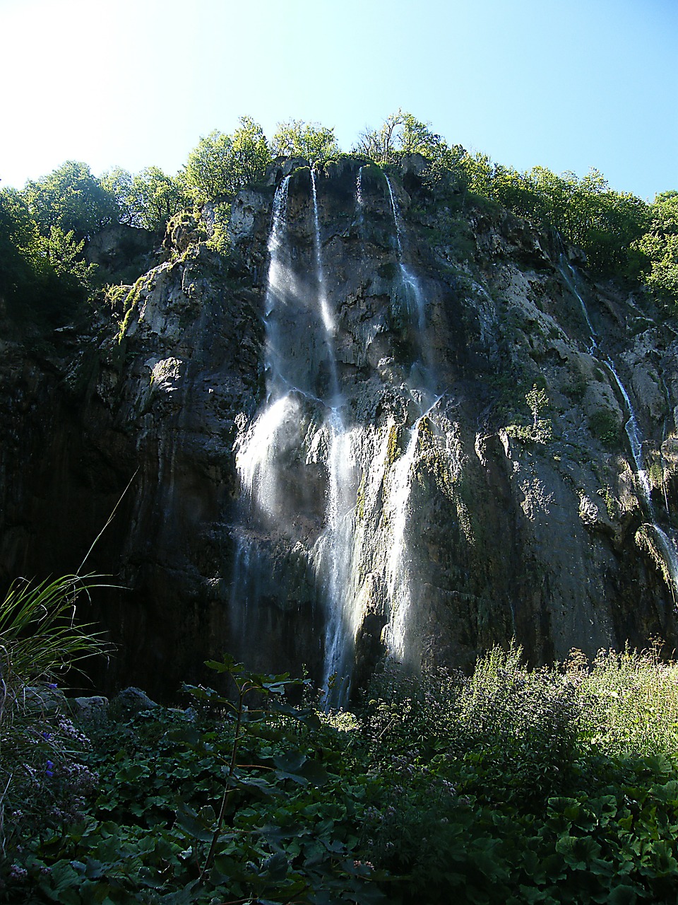 waterfall croatia plittvice free photo