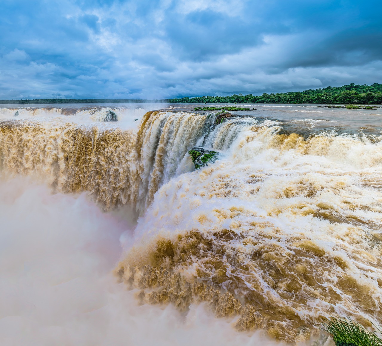 waterfall water waterfalls free photo