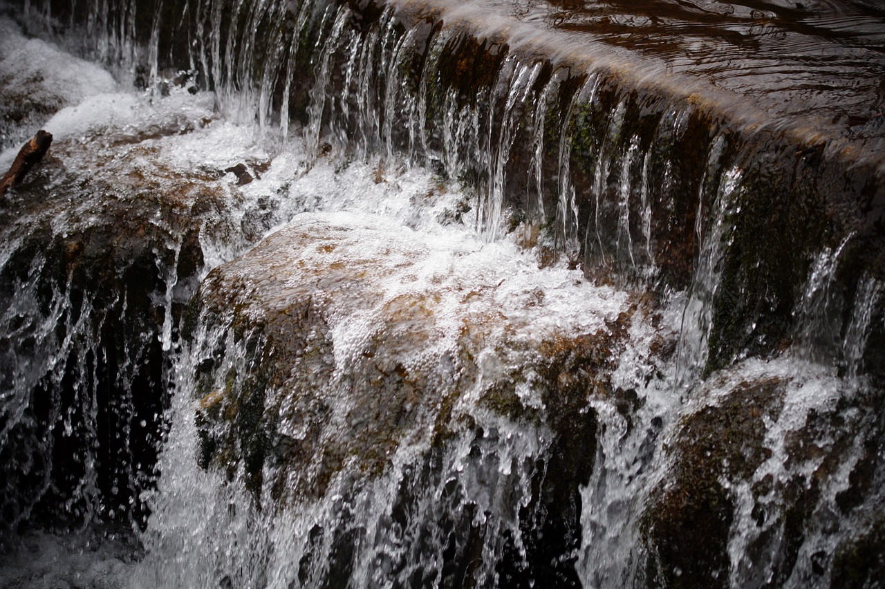 waterfall water flow free photo