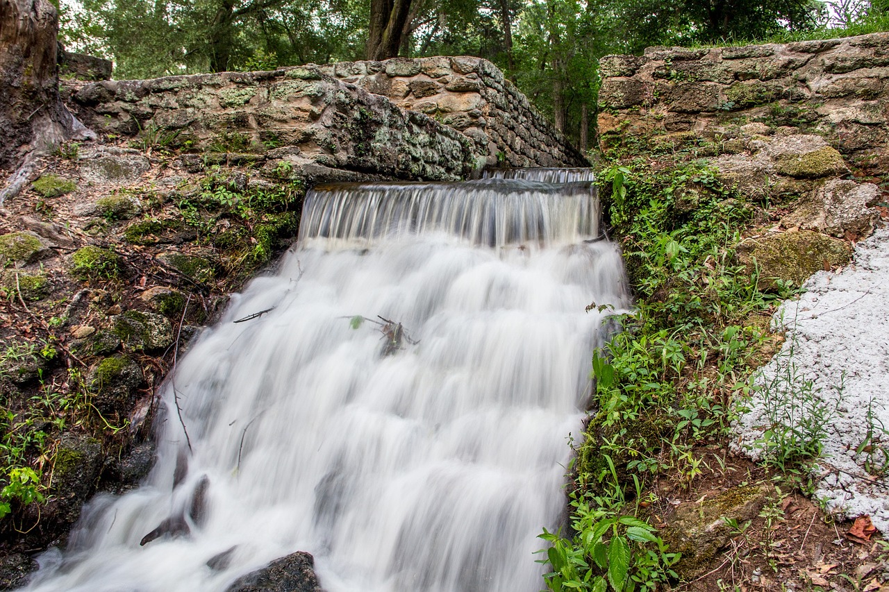 waterfall water stream free photo