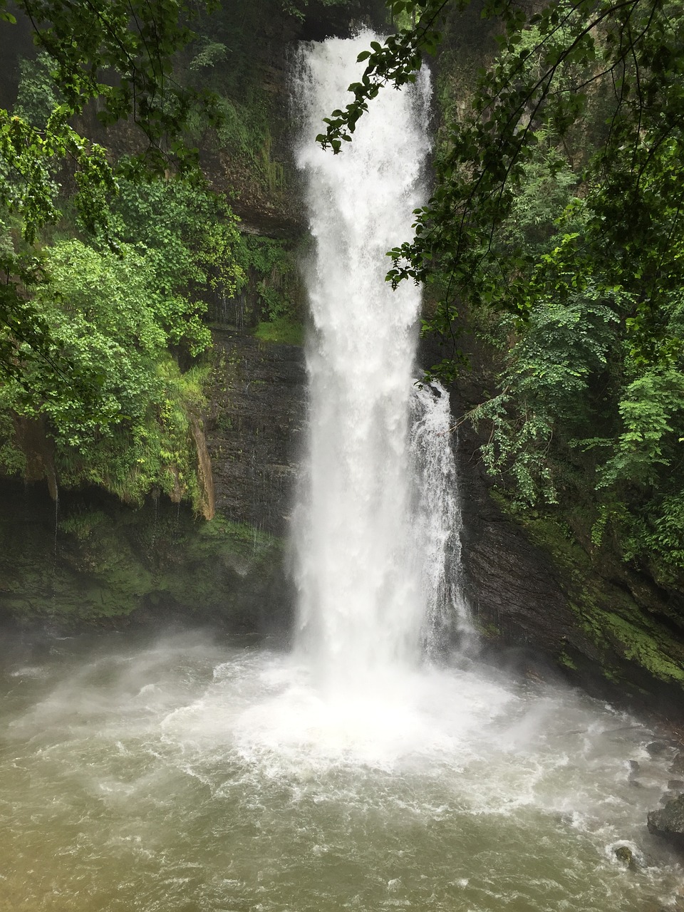 waterfall nature waterfalls free photo