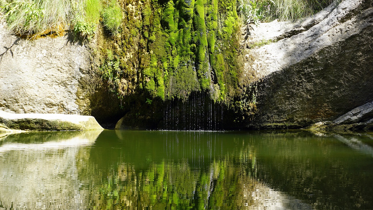 waterfall dry water free photo