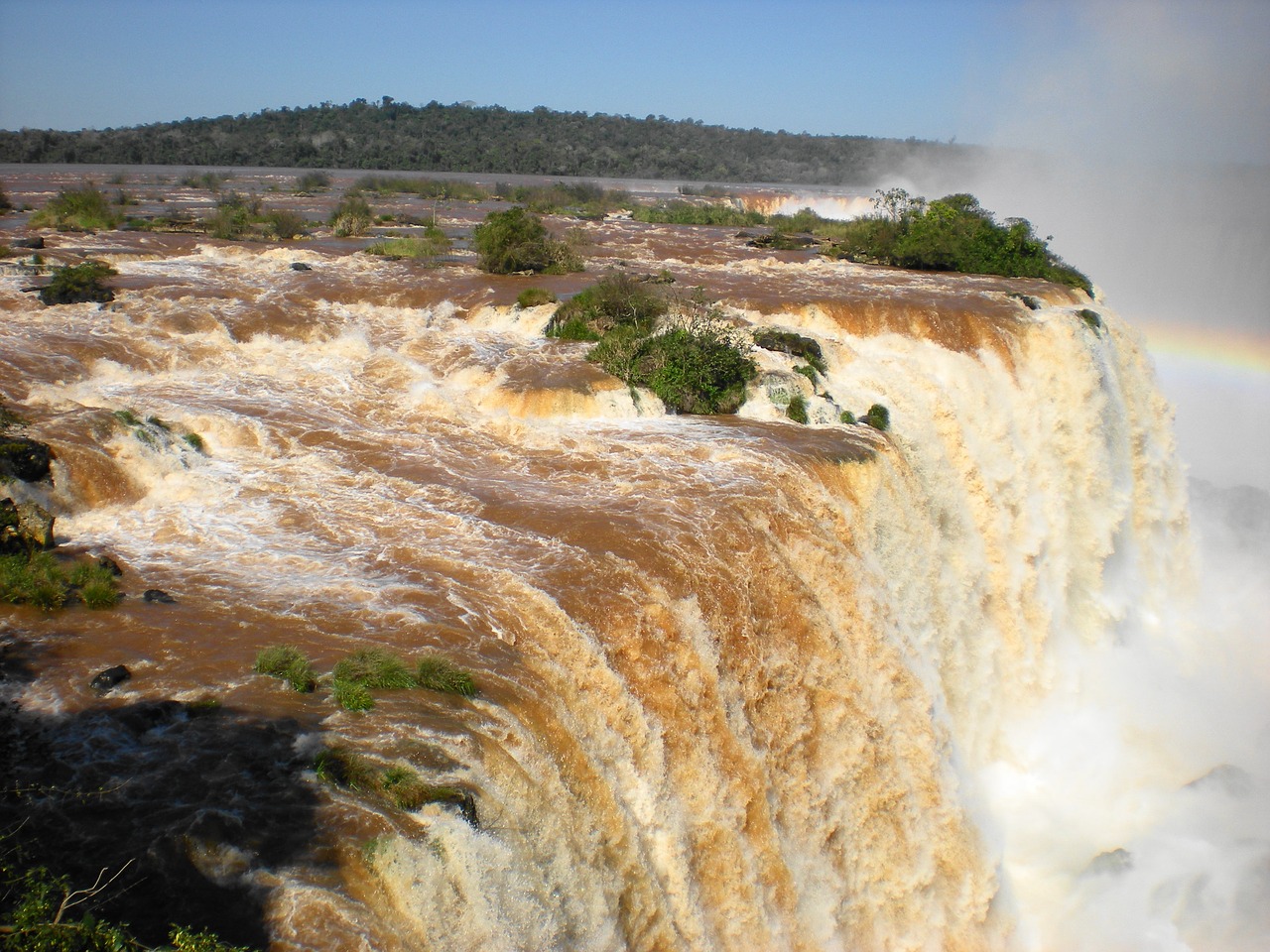 waterfall cascade falls river free photo