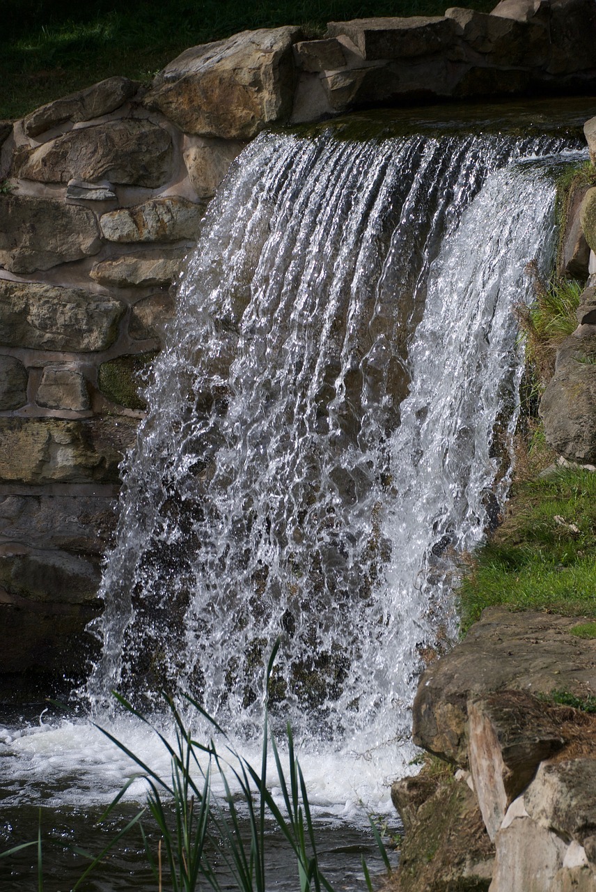 waterfall park water free photo