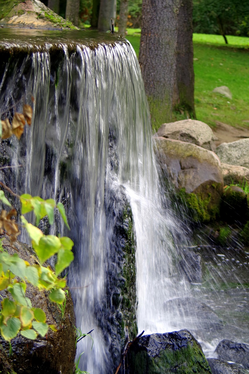 waterfall water source free photo