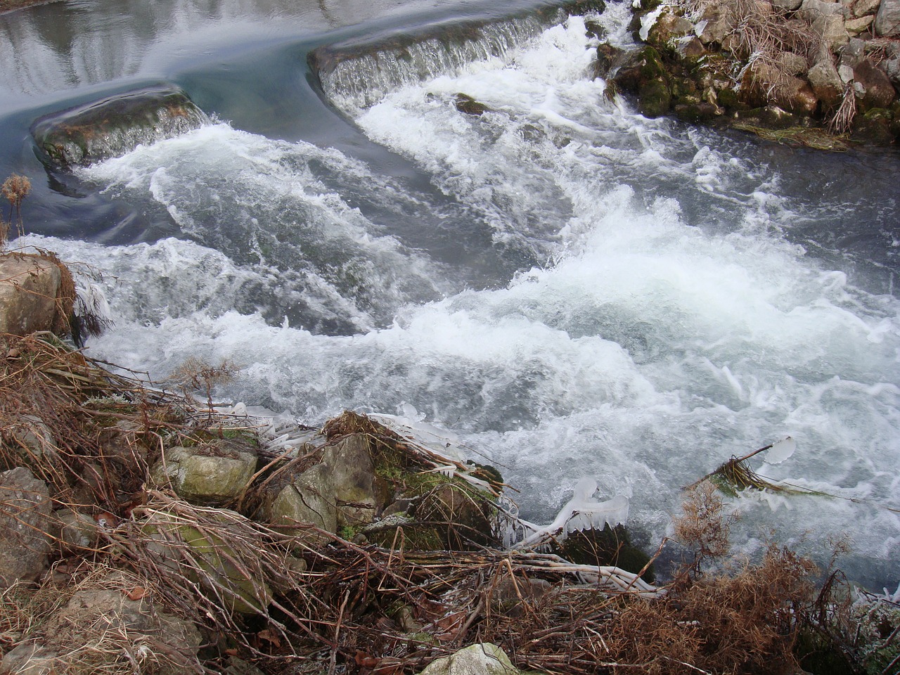 waterfall rocks water free photo