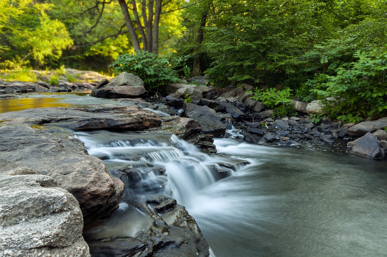 waterfall nature landscape free photo