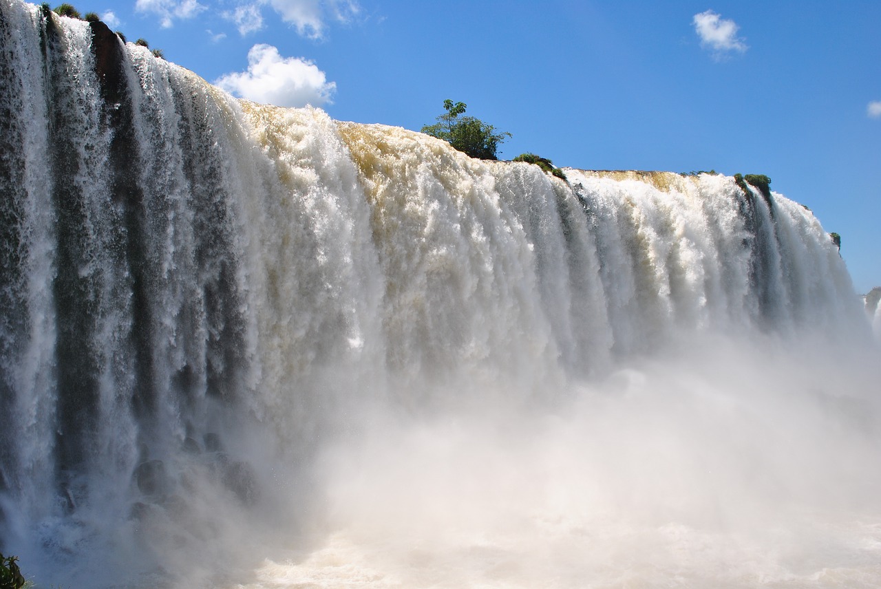 waterfall cataracts rio free photo