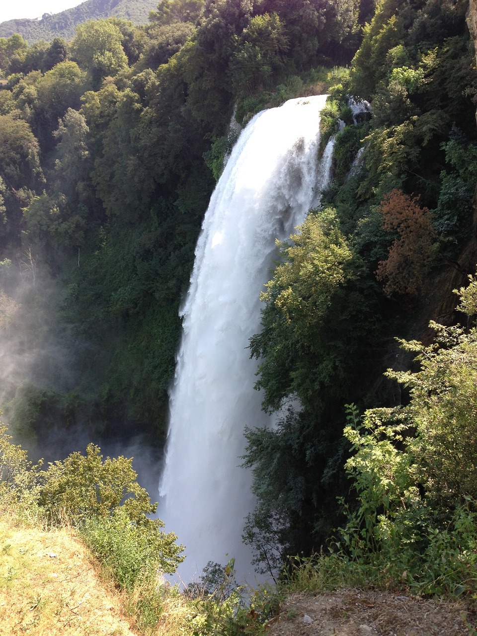 waterfall water nature free photo