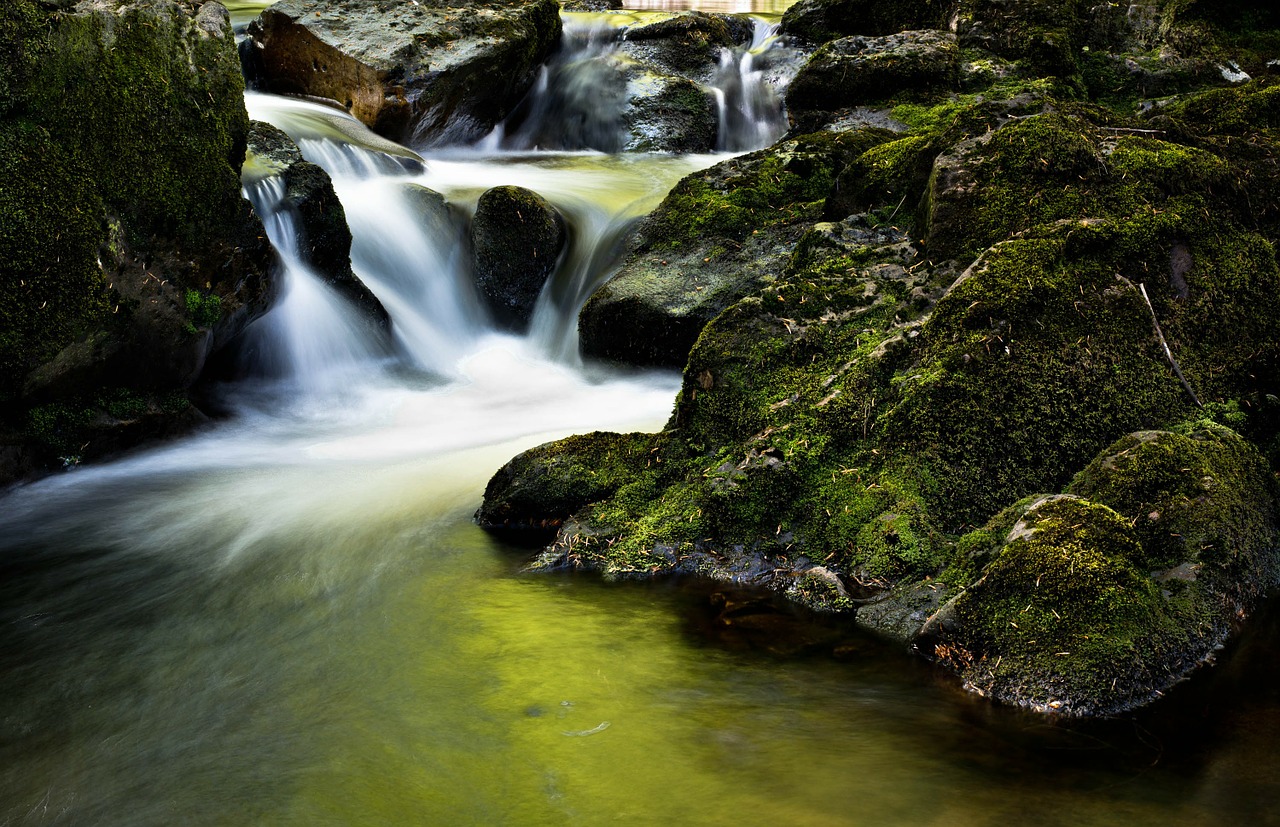 waterfall bach ireland free photo