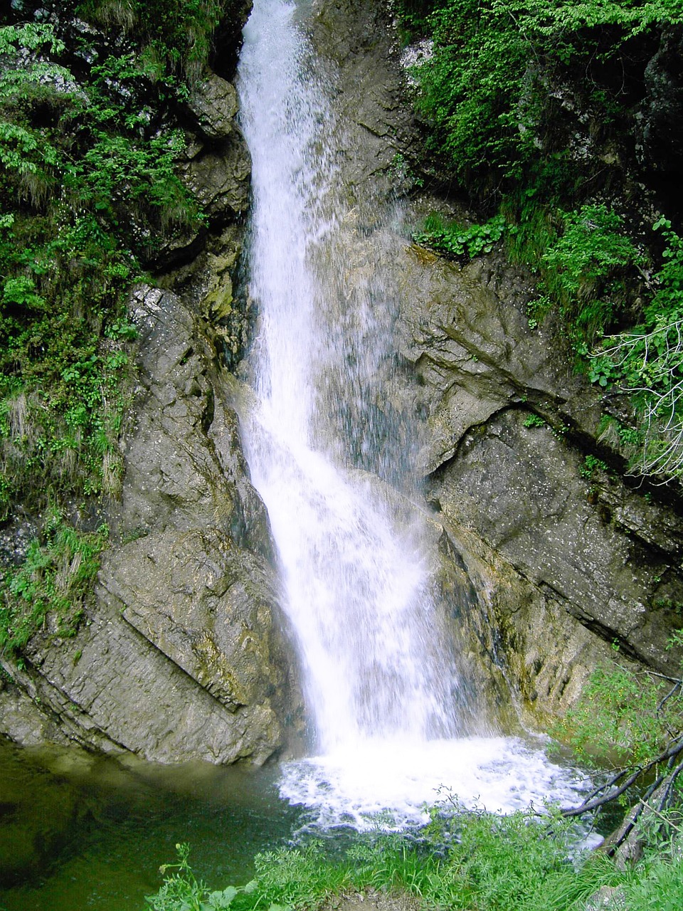 waterfall nature water free photo