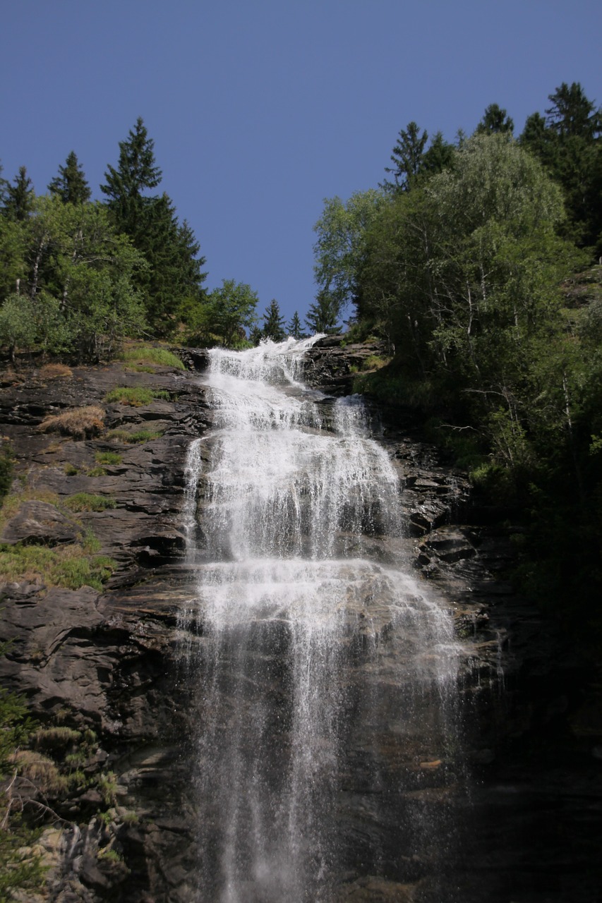 waterfall water waters free photo