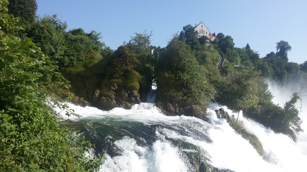 waterfall nature forest free photo