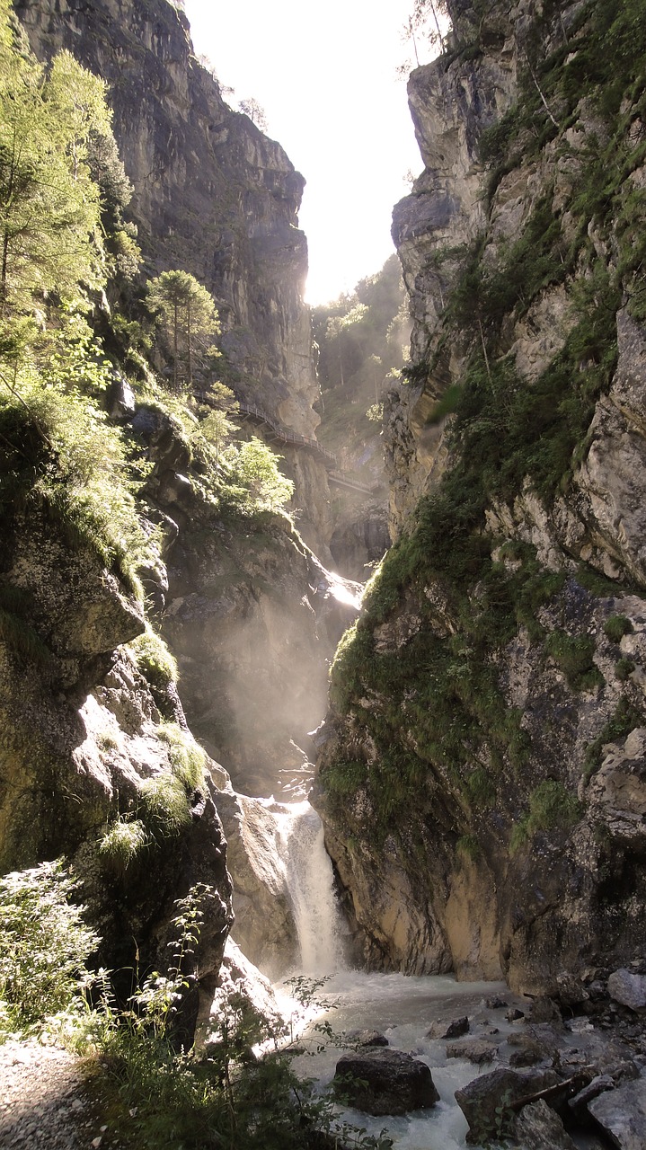 waterfall alpine clammy free photo