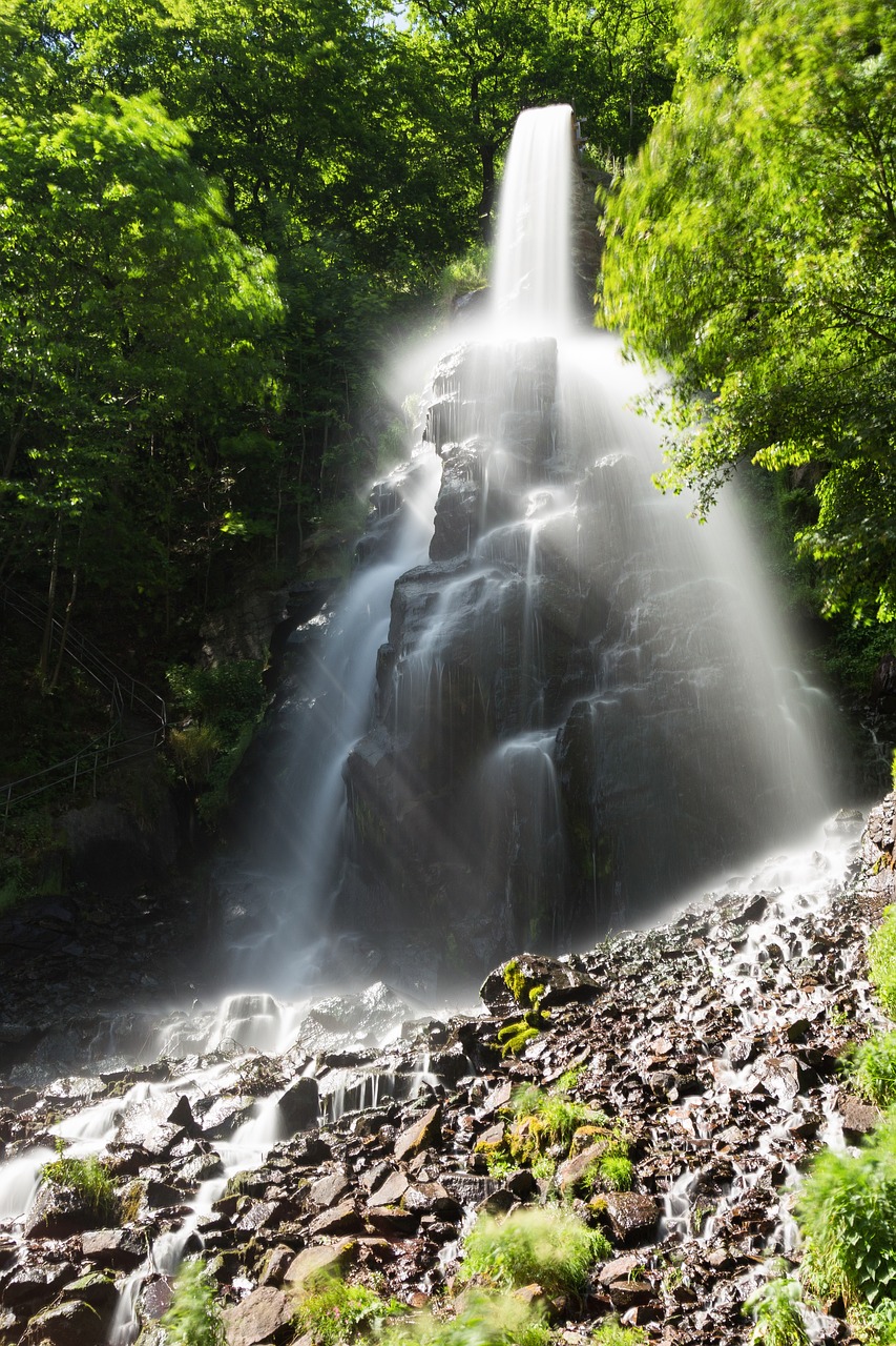 waterfall water movement free photo