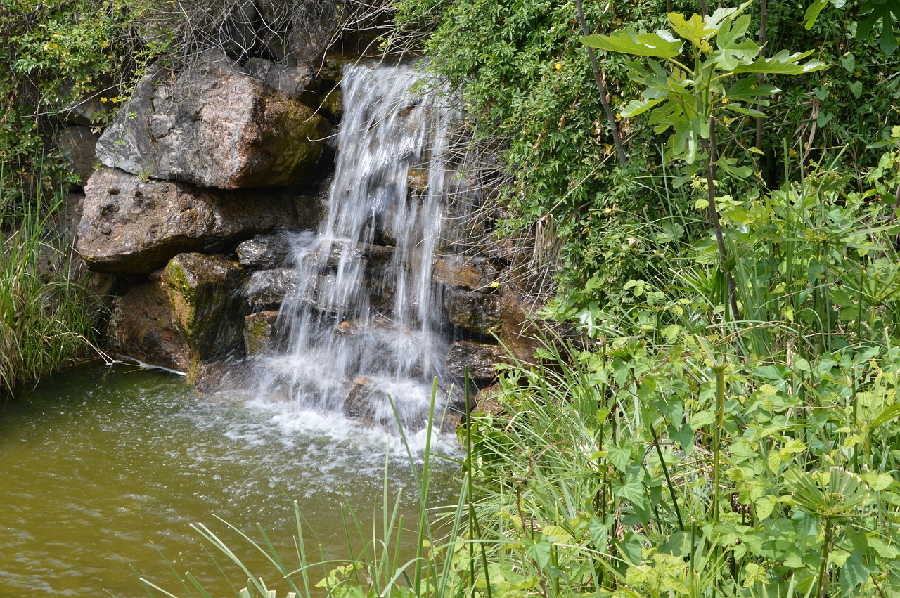 waterfall water river free photo