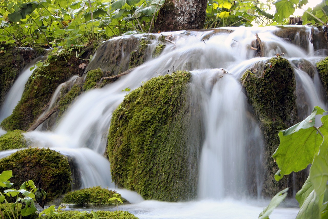 waterfall water long exposure free photo