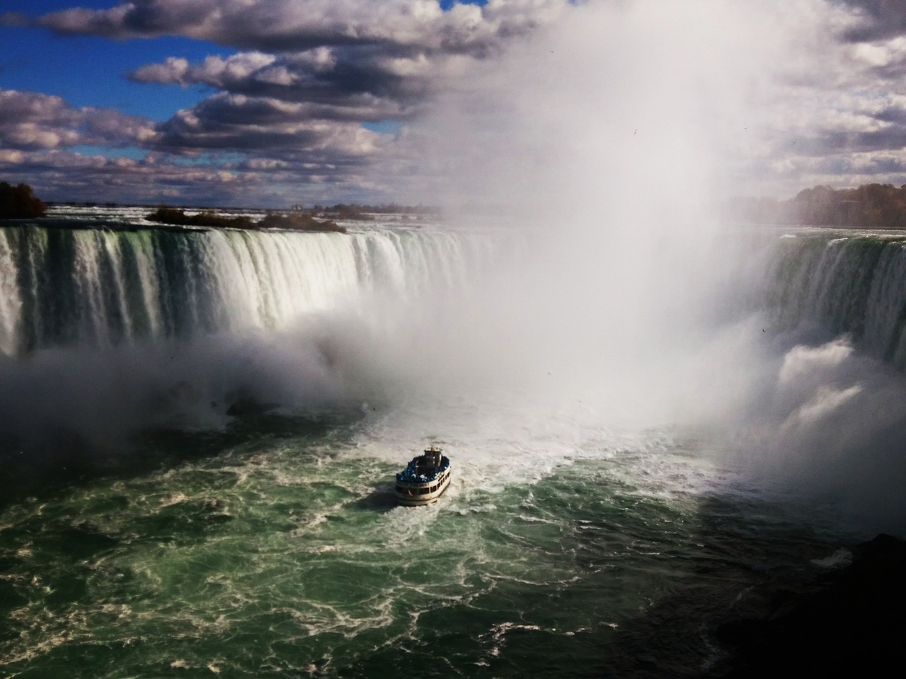 waterfall canada usa free photo