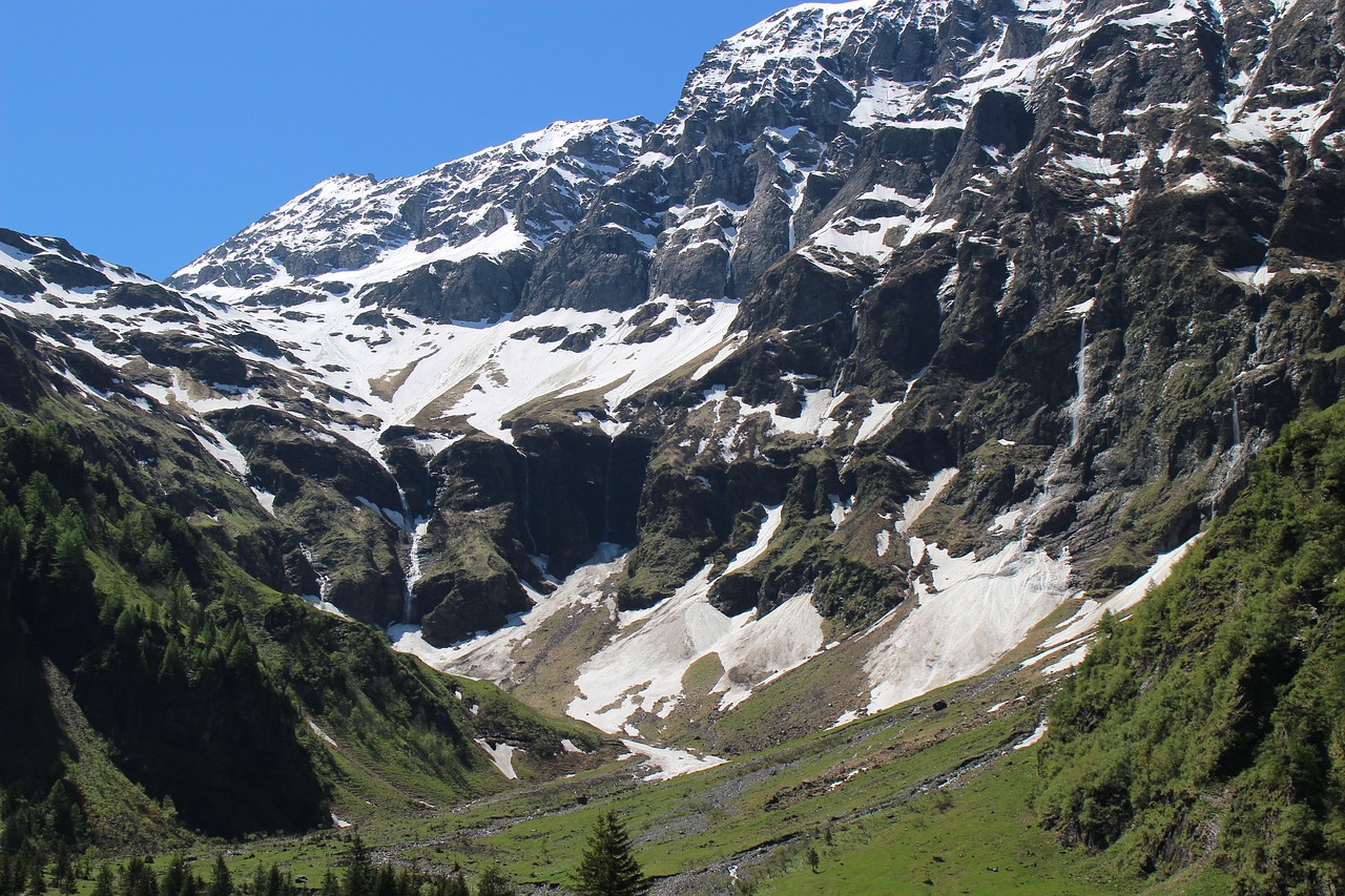 waterfall tyrol nature free photo