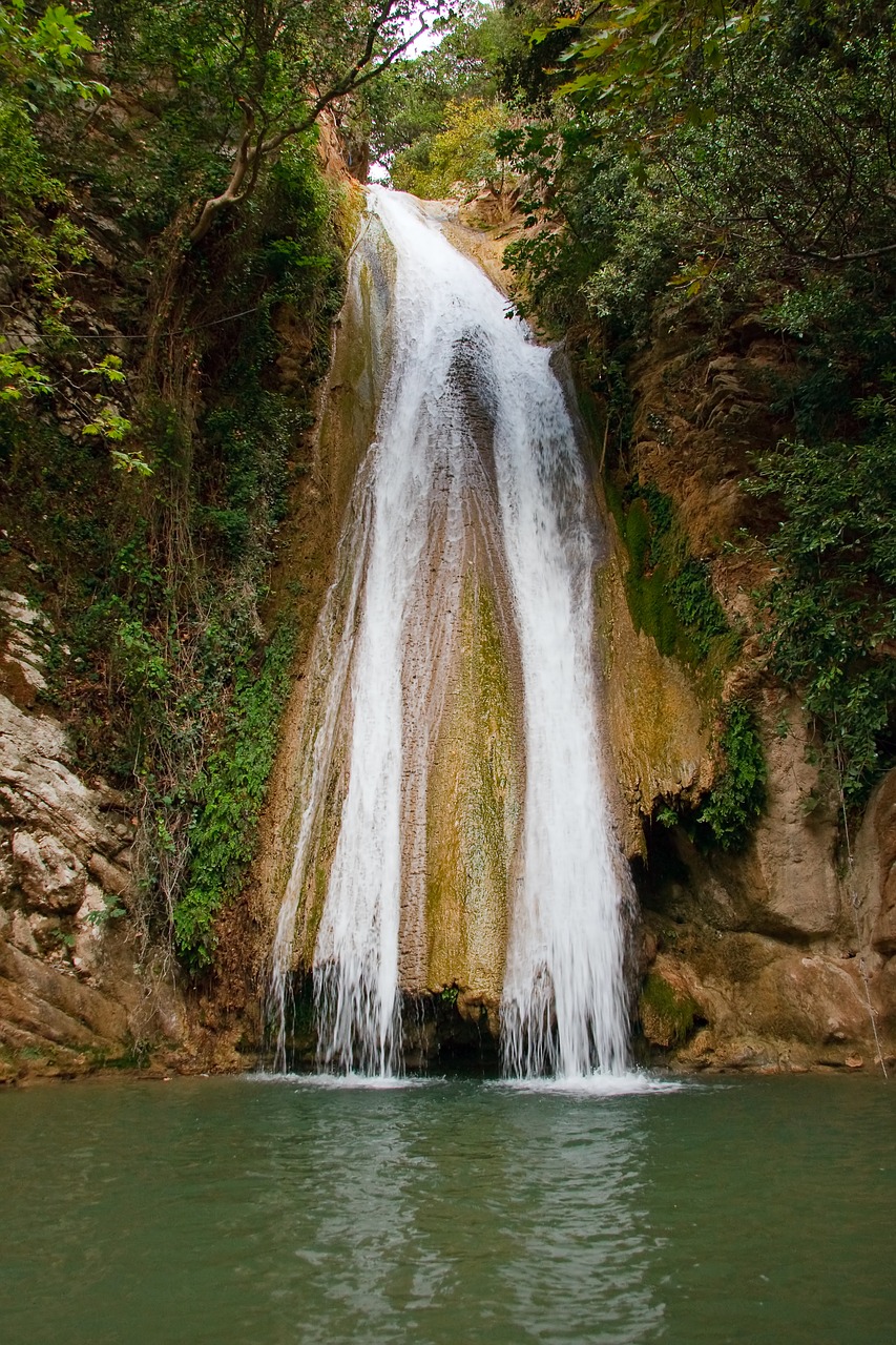 waterfall lake river free photo