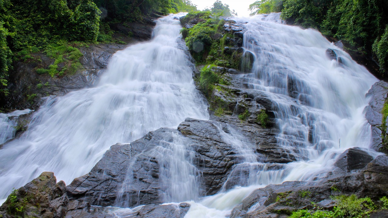 waterfall waterfalls kerala free photo