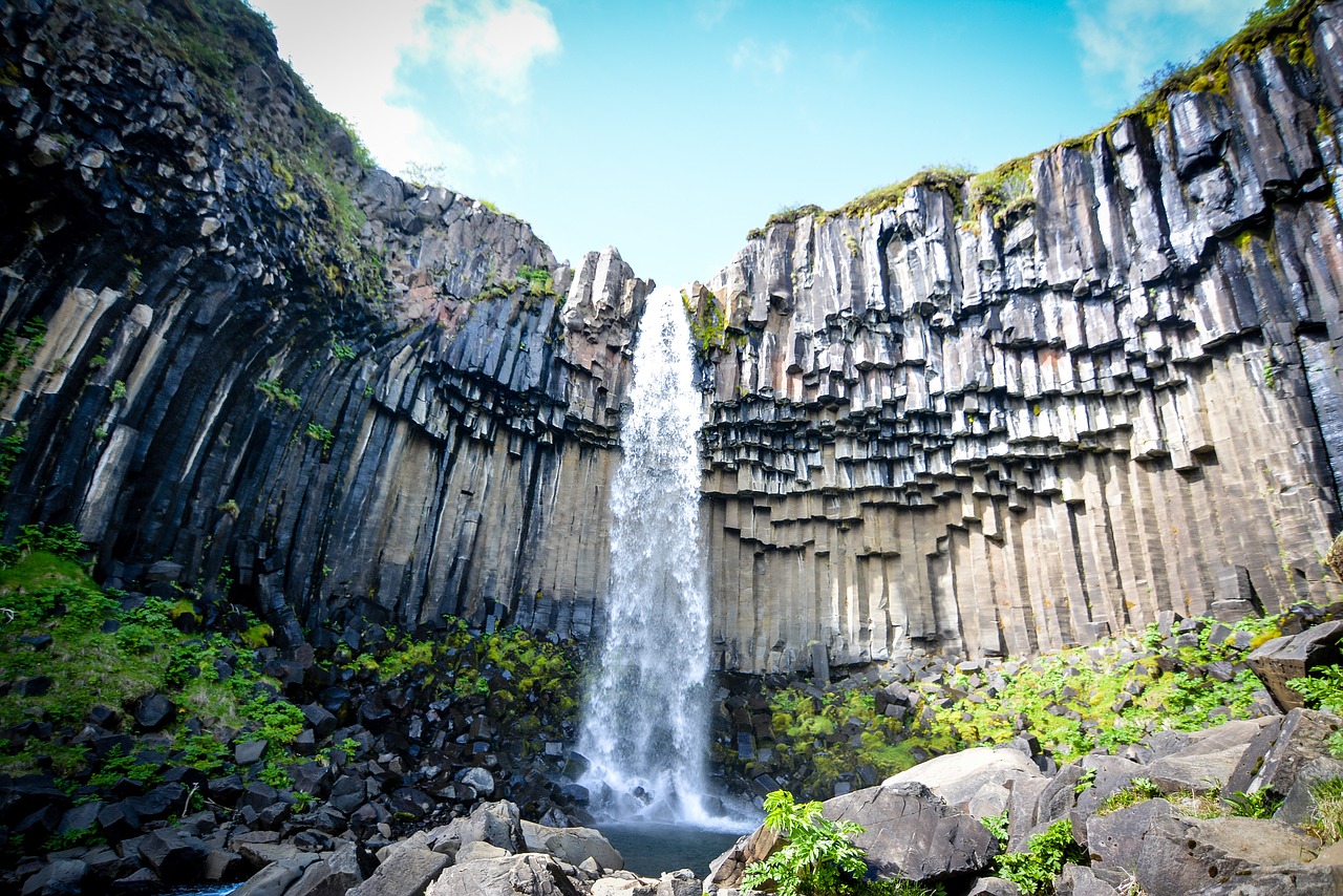 waterfall stream water free photo