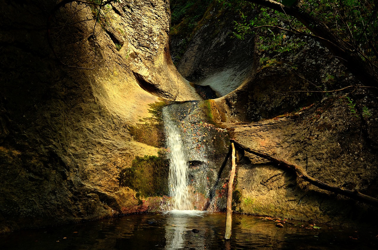 waterfall nature water free photo