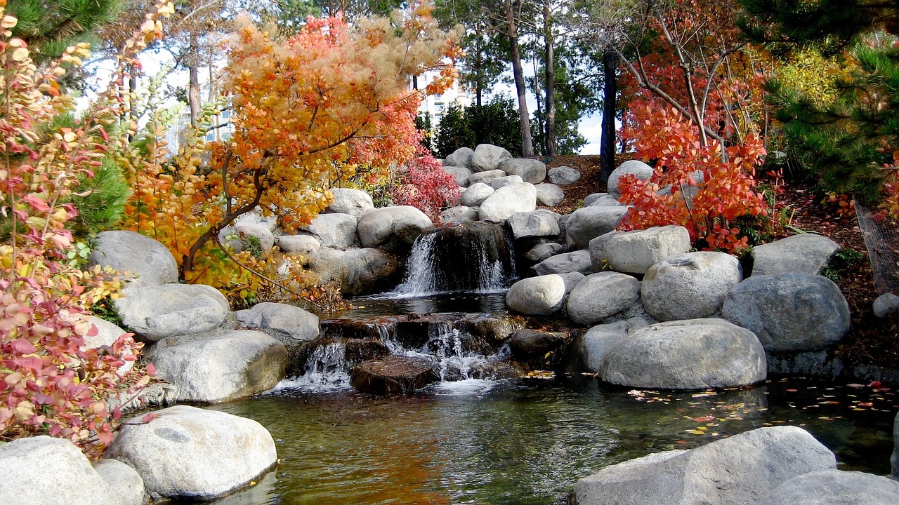 waterfall rocks water free photo