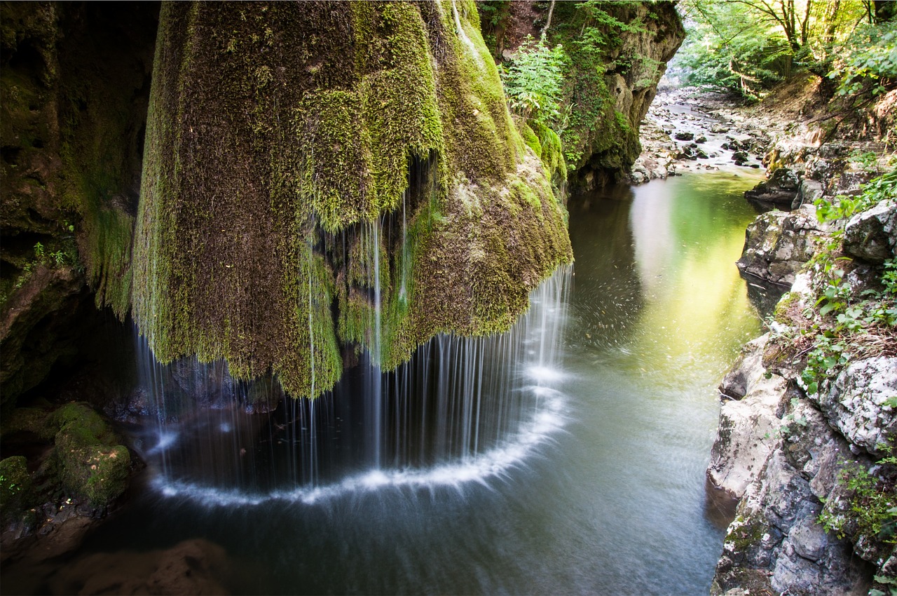 waterfall river water free photo