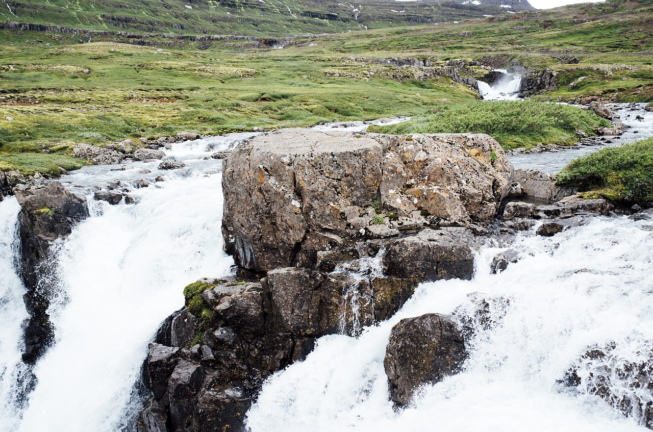 waterfall stream water free photo