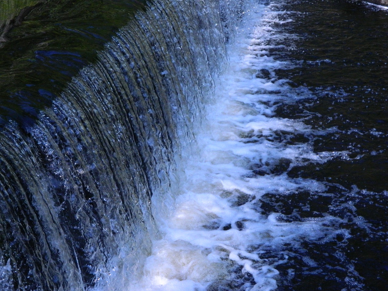 waterfall river scenic free photo