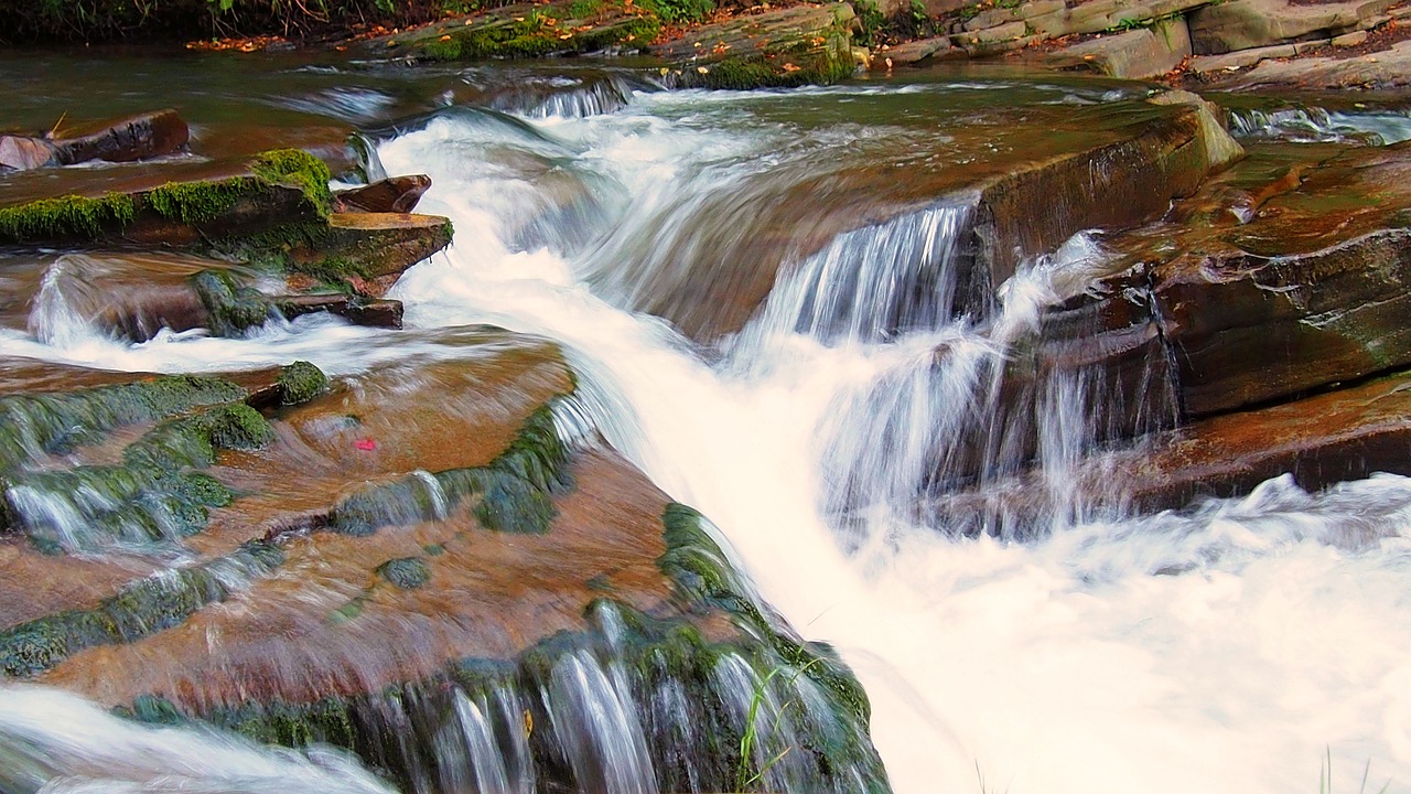 waterfall water nature free photo