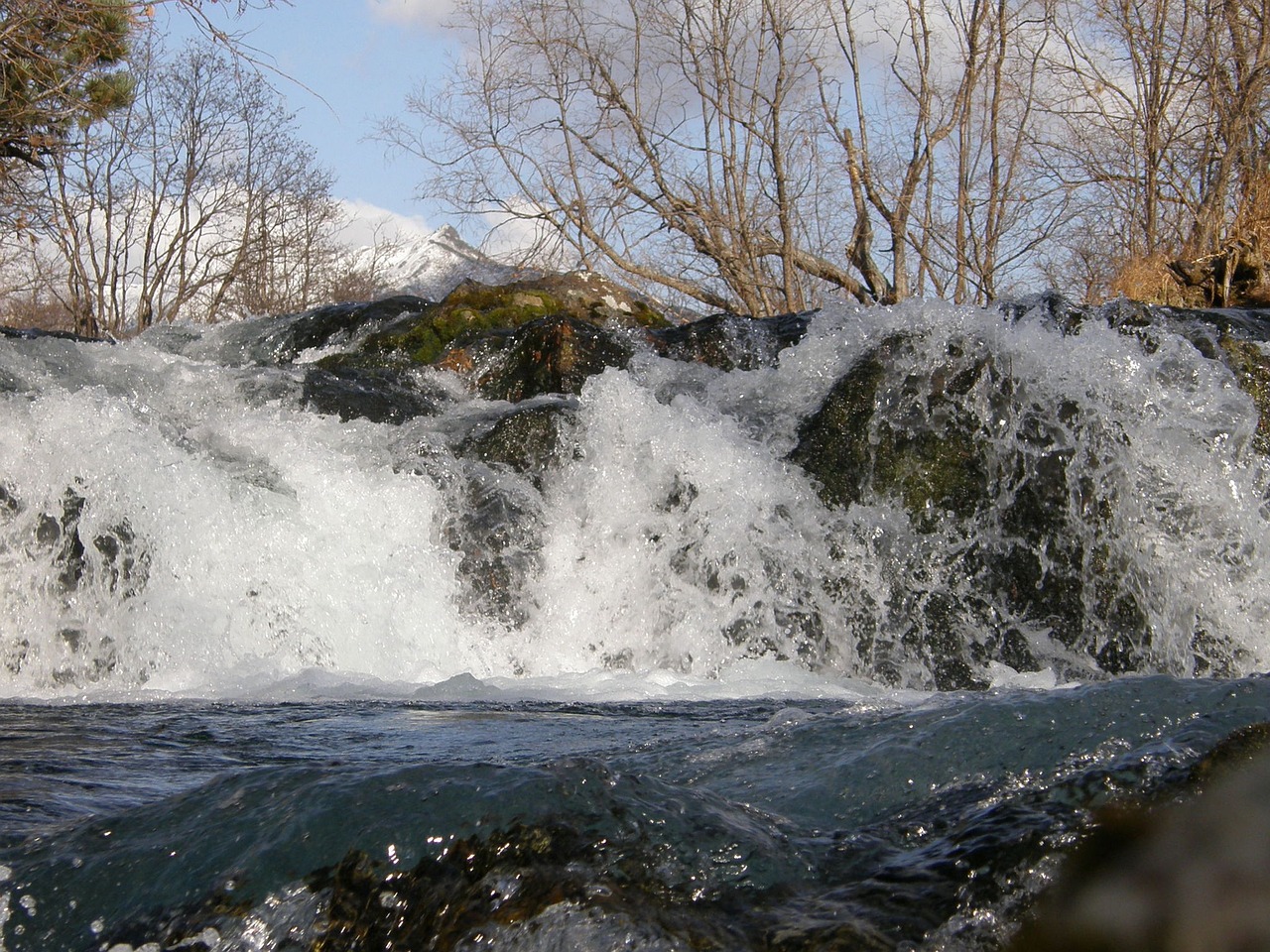waterfall cascade threshold free photo