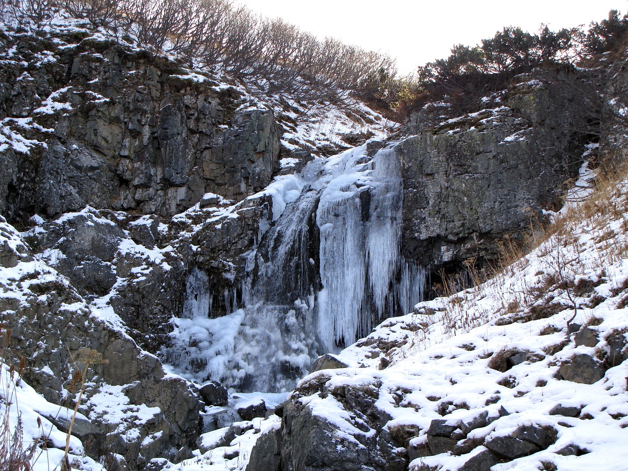 waterfall cascade threshold free photo