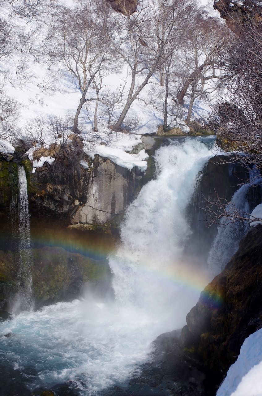 waterfall cascade threshold free photo