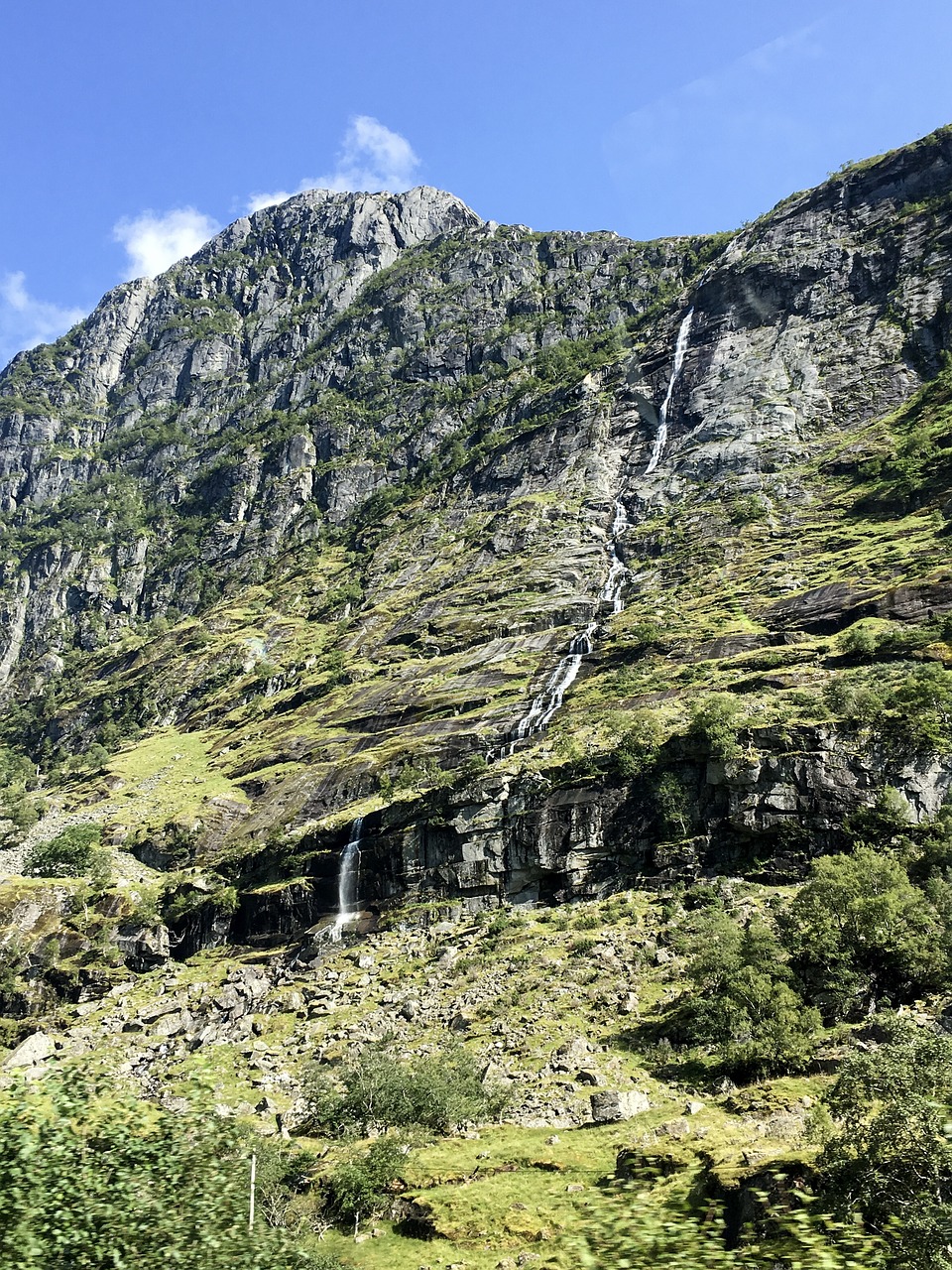 waterfall nature running water free photo