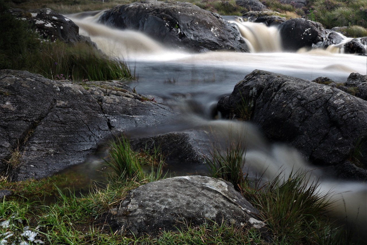 waterfall bach ireland free photo