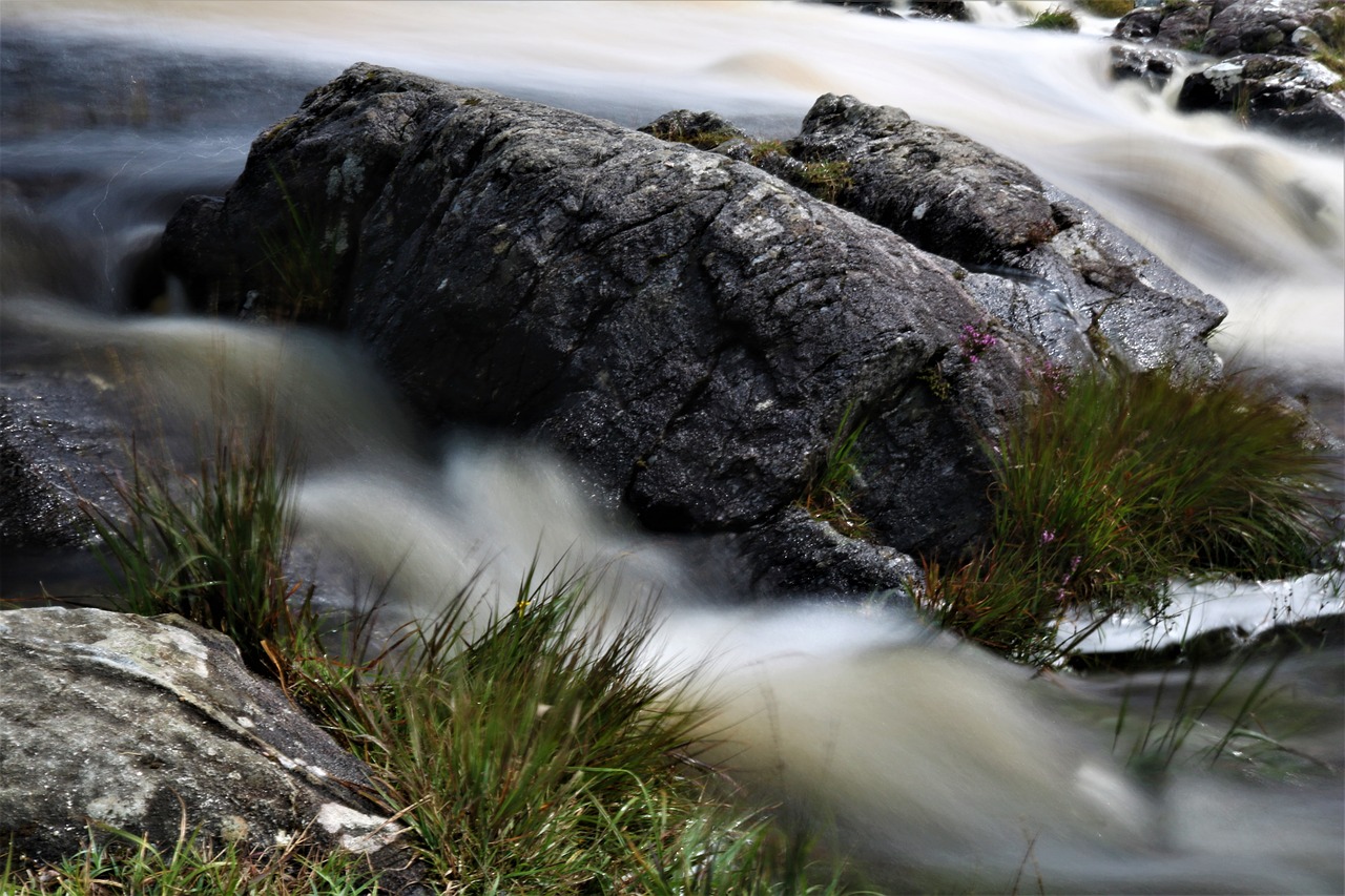 waterfall bach ireland free photo