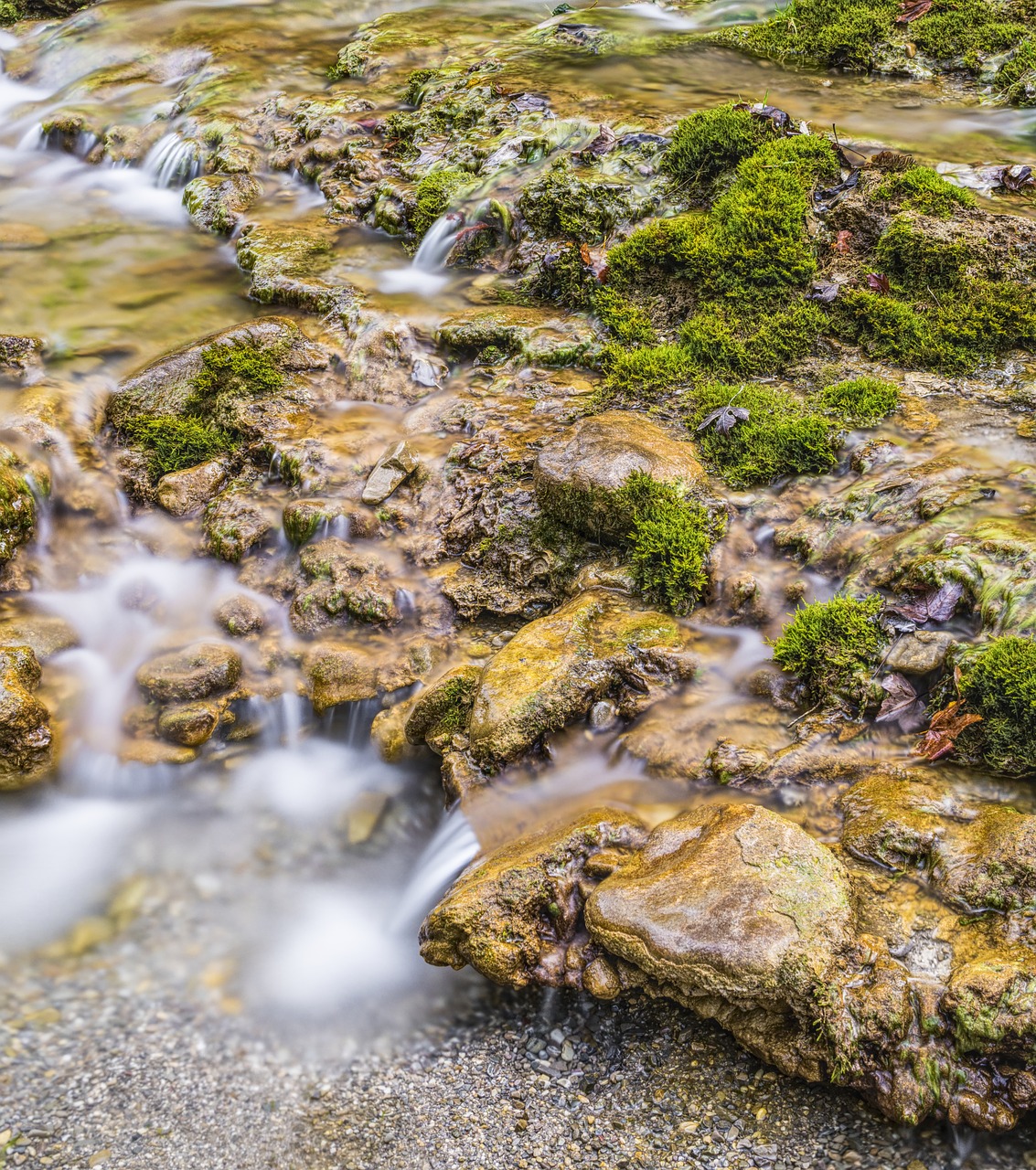 waterfall water stones free photo